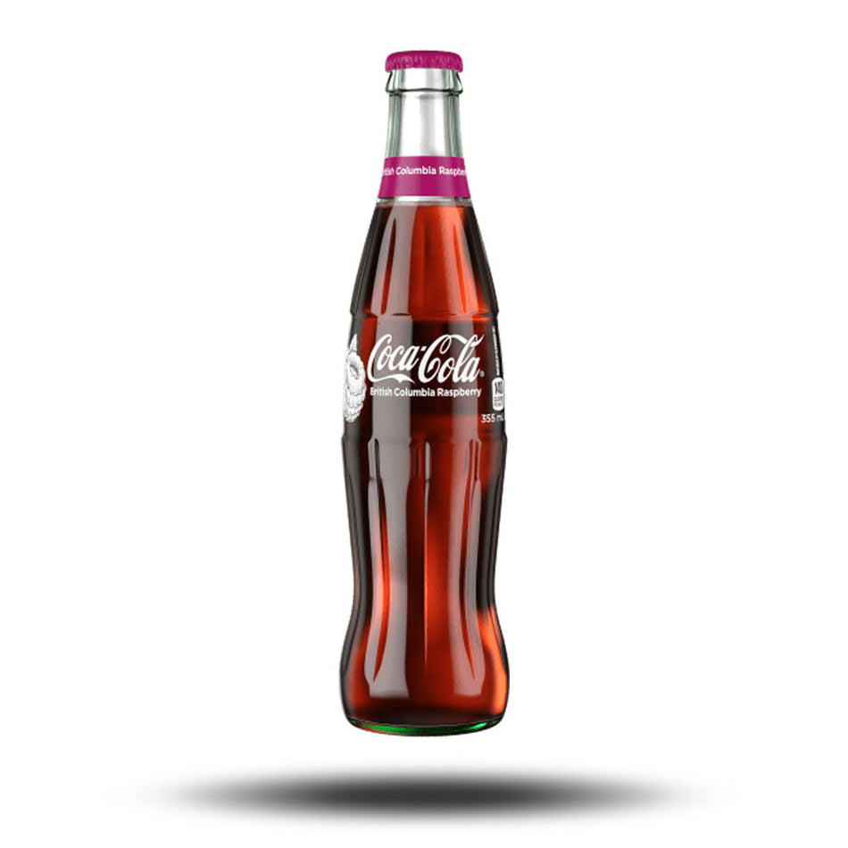 Coca Cola British Columbia Raspberry 355ml (Export - Ohne DPG Pfand)