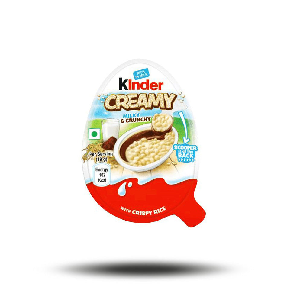 Kinder Creamy Milky & Crunchy - 19g